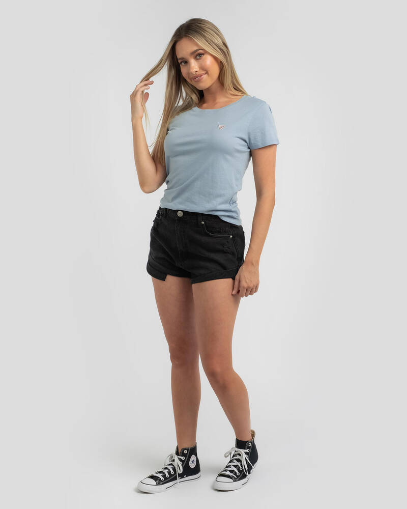 GUESS Crew Logo Baby T-Shirt for Womens