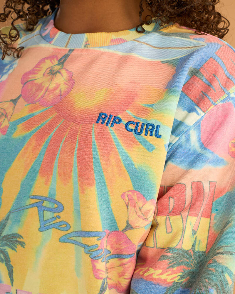 Rip Curl Girls' Surf Side Relaxed Sweatshirt for Womens