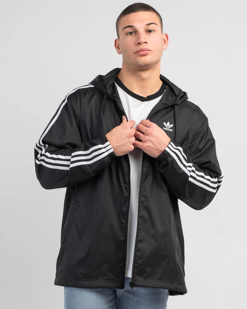 adidas 3-Stripes WB Hooded Jacket for Mens