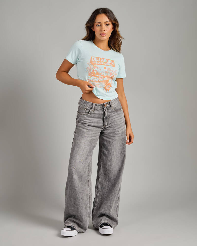 Billabong Open Late T-Shirt for Womens