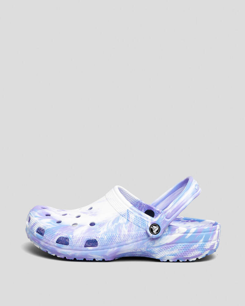 Crocs Classic Marbled Clogs for Unisex