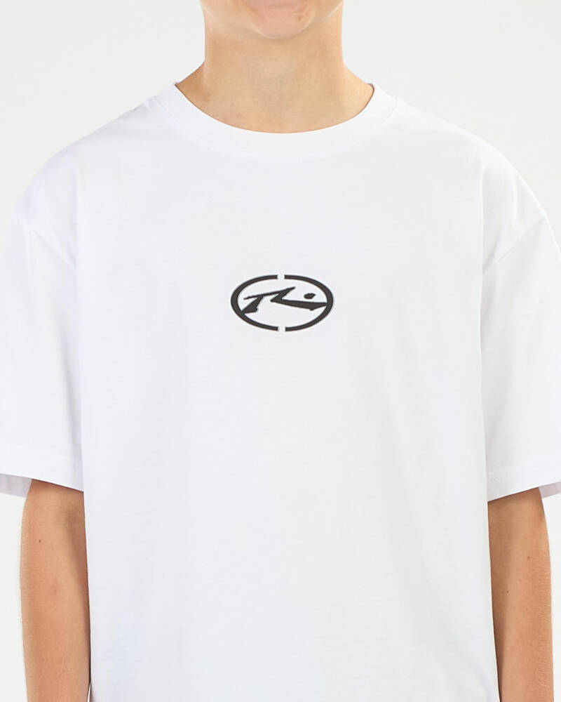Rusty Boys' Turbo Short Sleeve T-Shirt for Mens