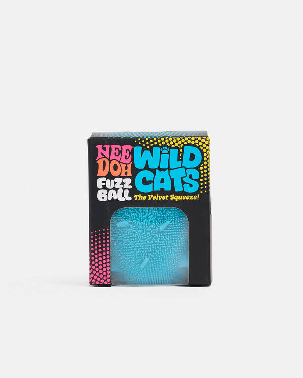 NeeDoh Wild Cats Fuzz Ball Squishy Fidget Toy