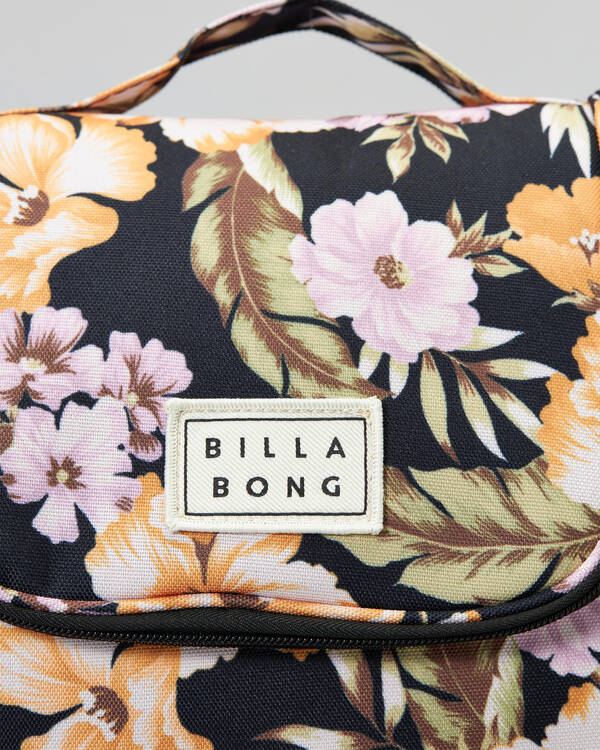 Billabong Calypso Travel Beauty Makeup Case for Womens