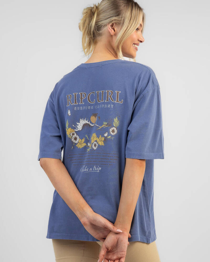 Rip Curl Oceans Together Heritage T-Shirt for Womens