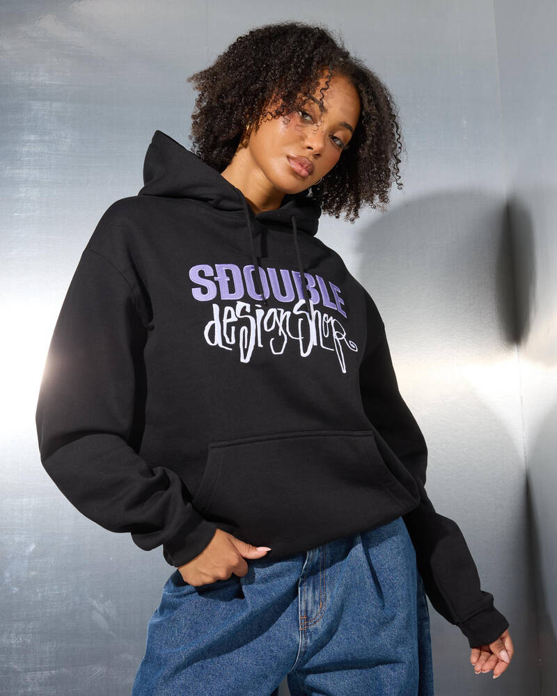 S-Double Funky Design Shop Hoodie for Womens