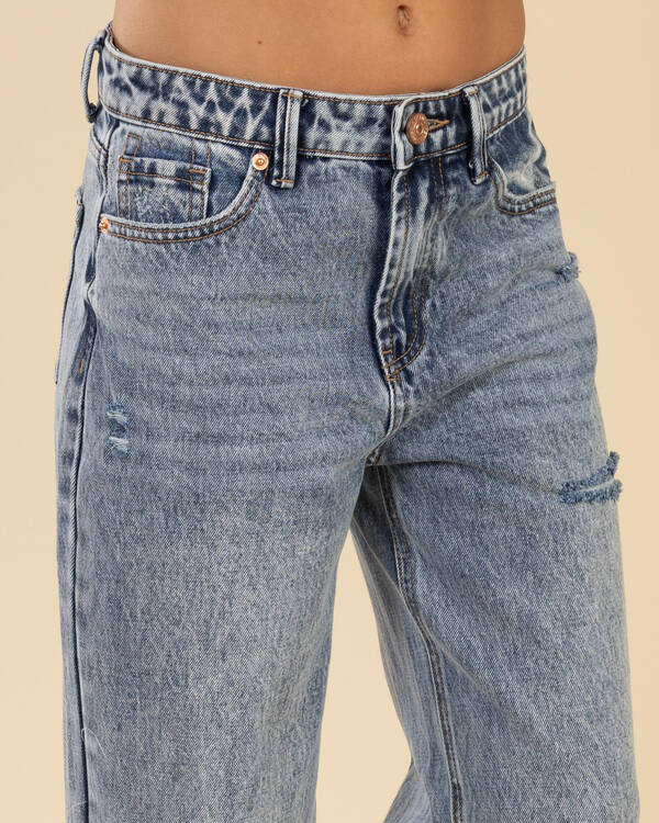 DESU Girls' Haze Wide Leg Jeans for Womens