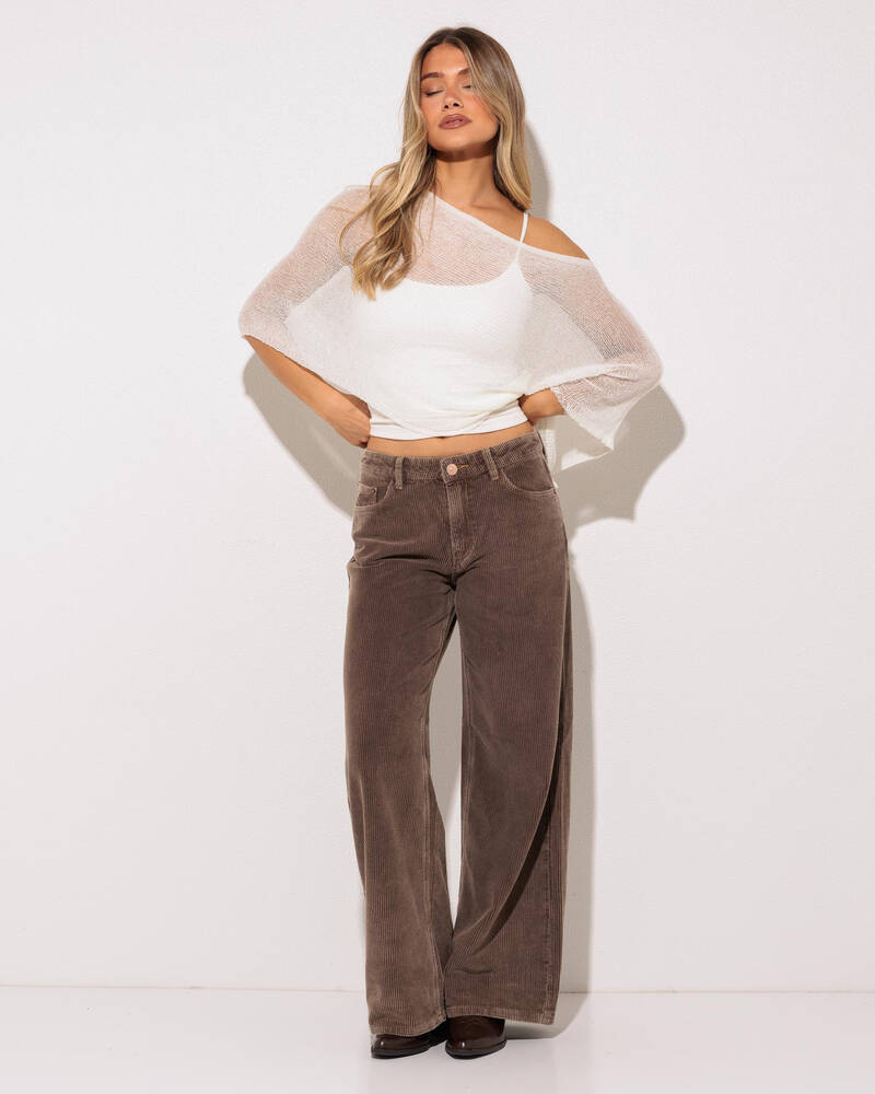 DESU Henrie Wide Leg Jeans for Womens