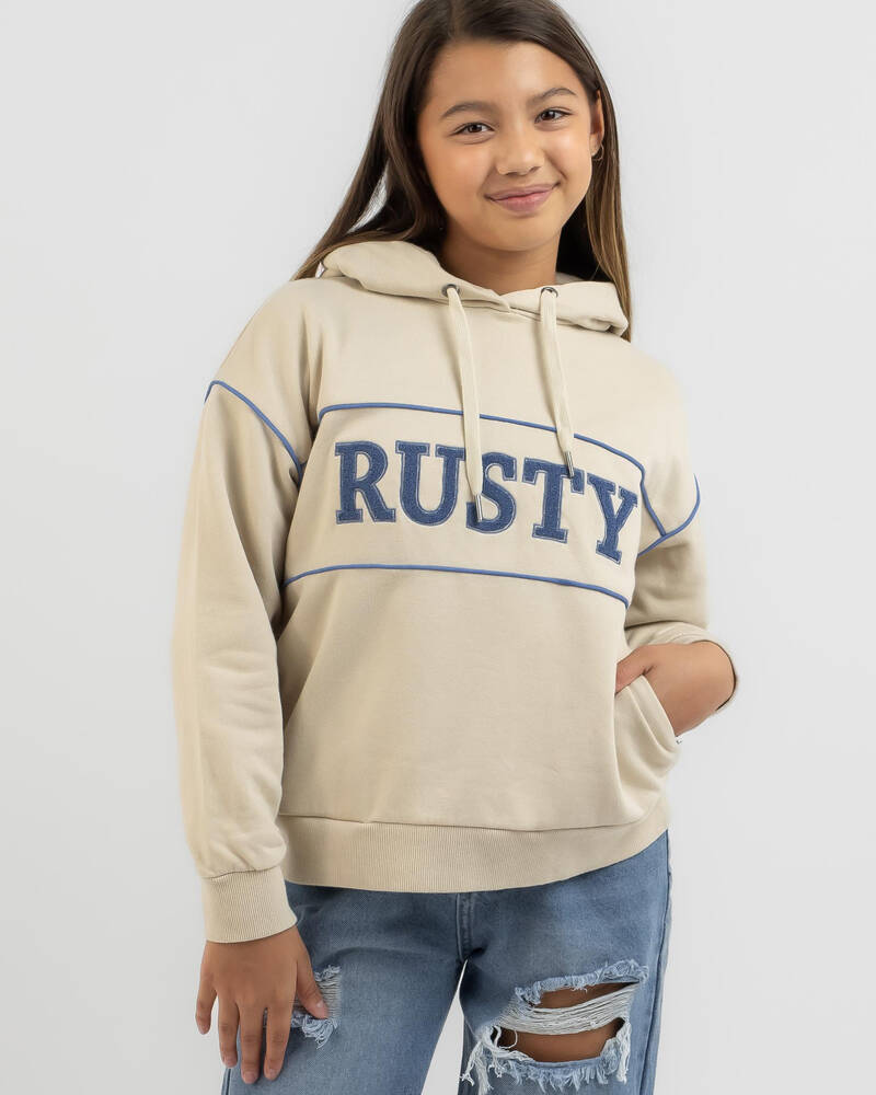 Rusty Girls' Line Oversized Hoodie for Womens