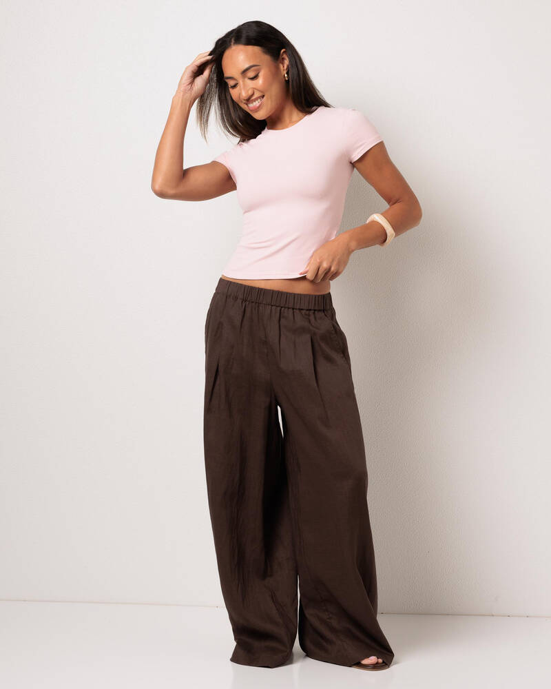 Ava And Ever Basic Super Soft Tee for Womens