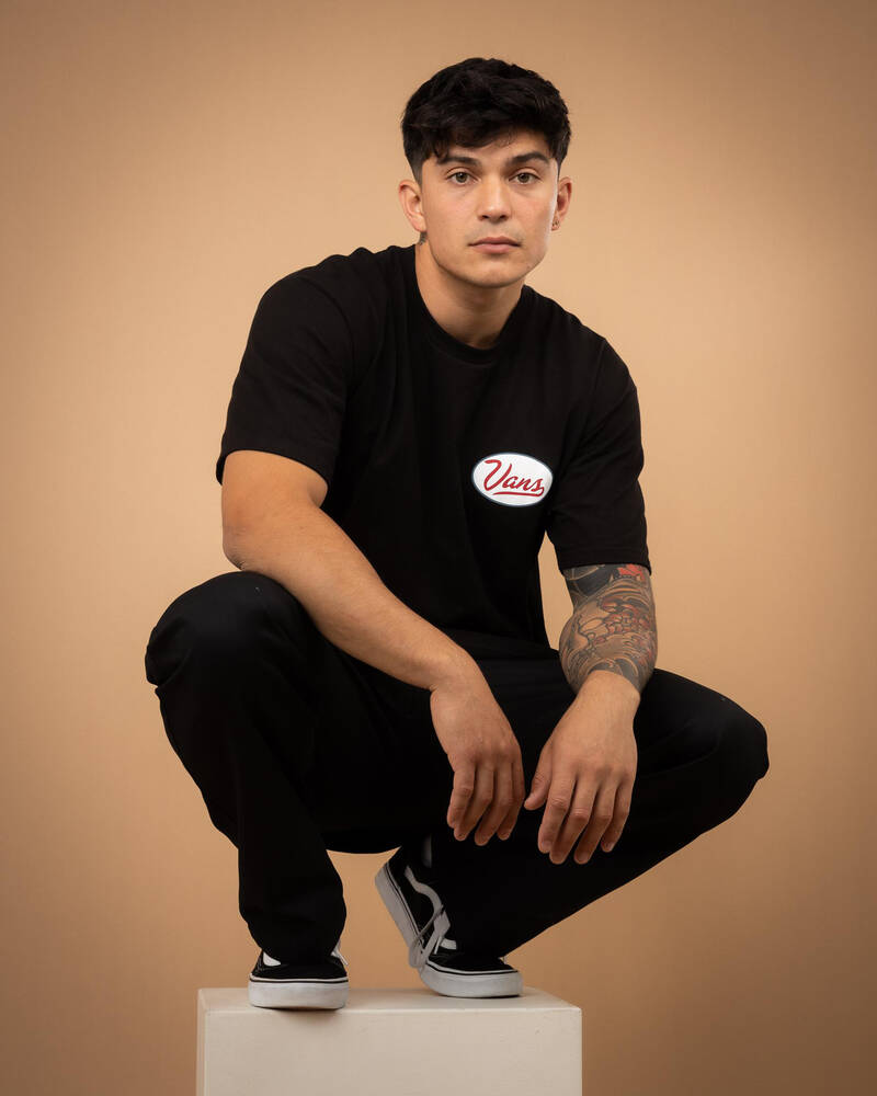 Vans Gas Station Logo T-Shirt for Mens