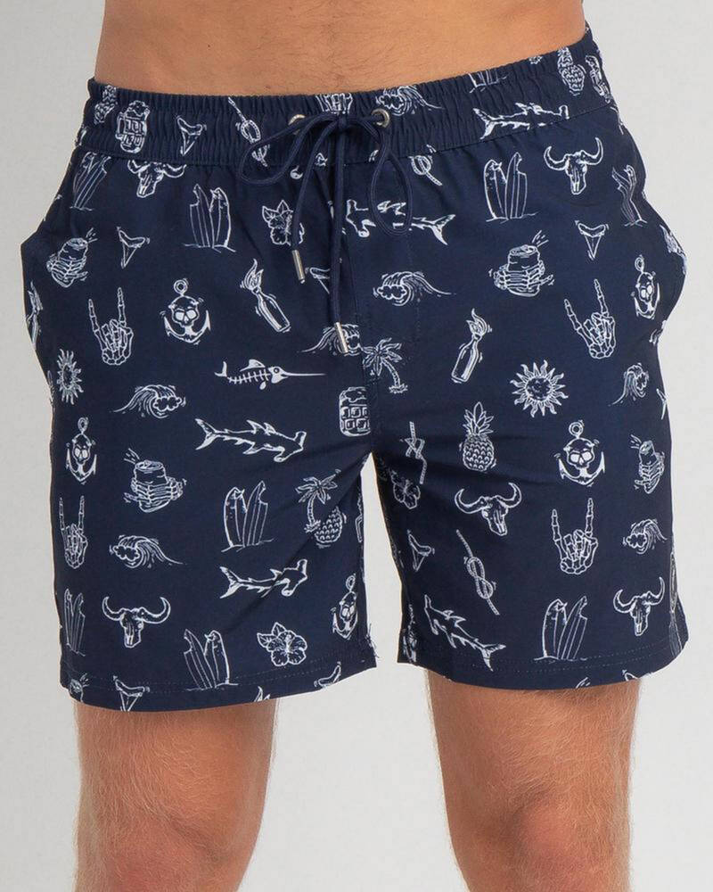 Salty Life Poison Mully Shorts for Mens