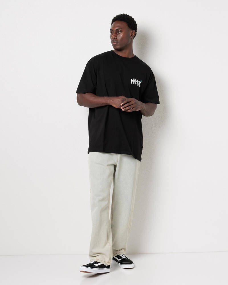 Wndrr Tagged Box Fit T-Shirt for Mens