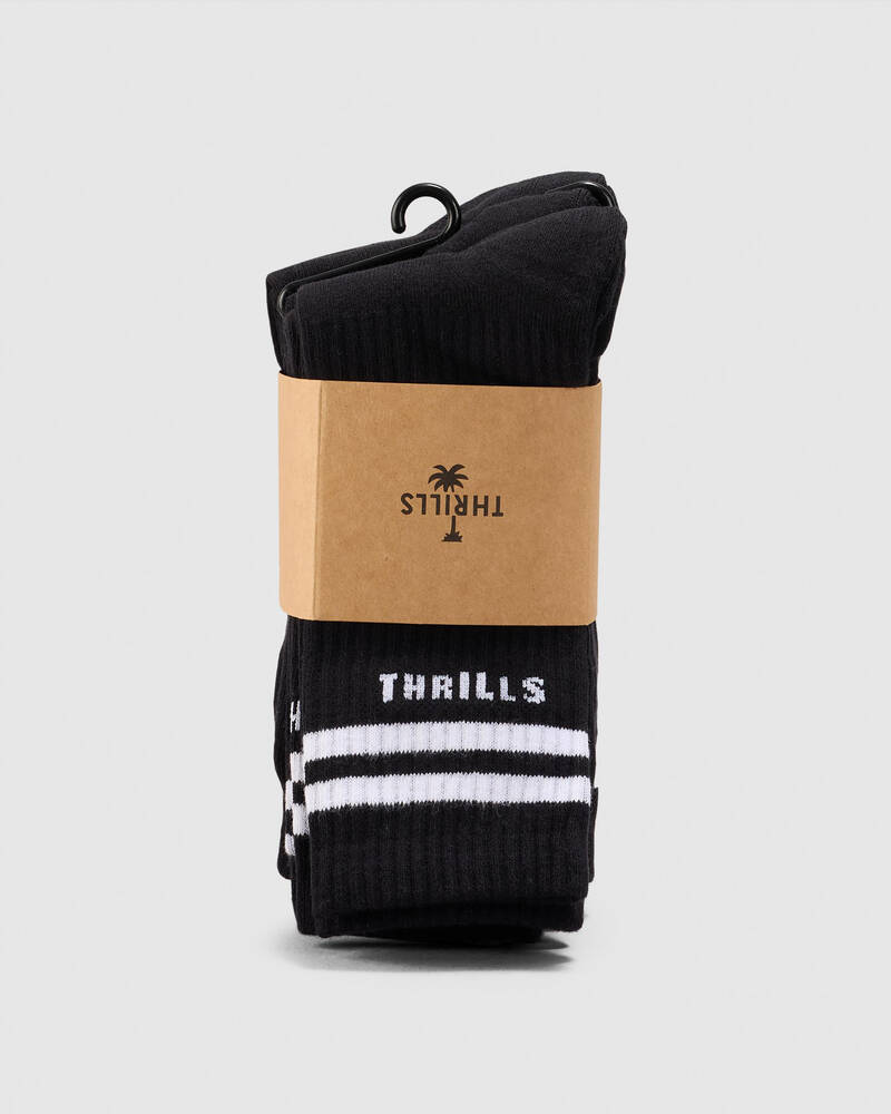 Thrills Minimal 5 Pack Socks for Unisex