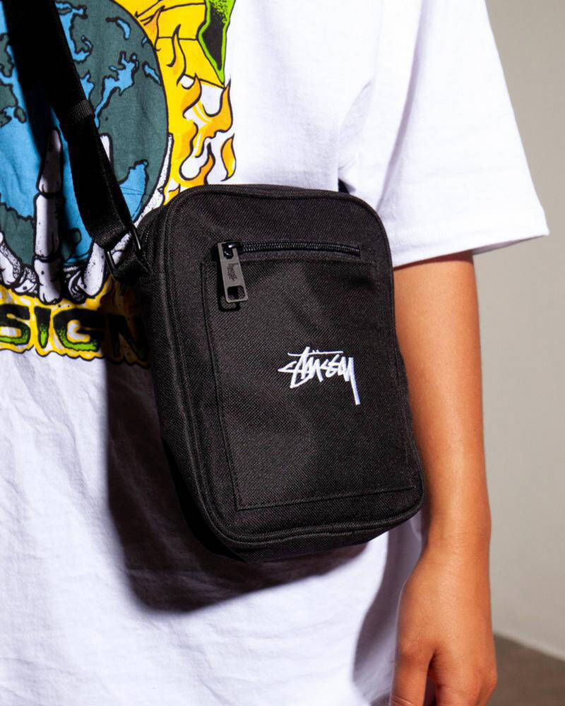 Stussy Stock Messenger Bag for Womens