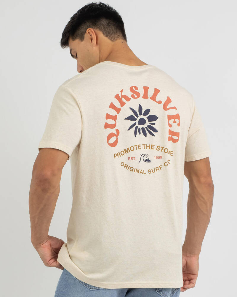 Quiksilver Simple Script T-Shirt for Mens