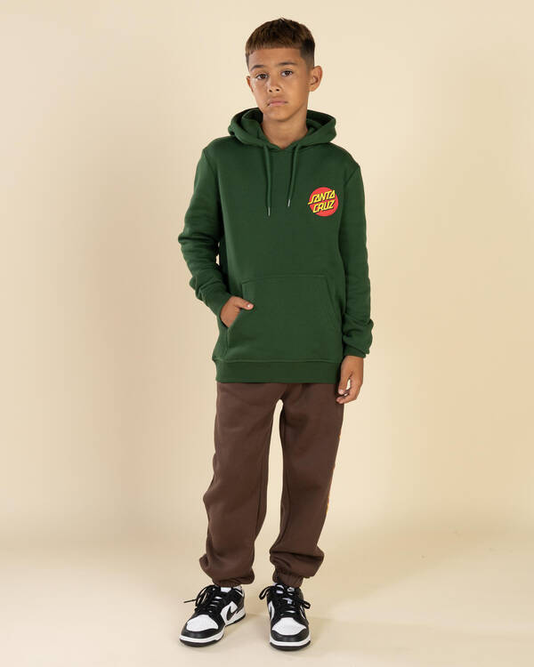 Santa Cruz Boys' Classic Dot Puff Chest Hoodie for Mens