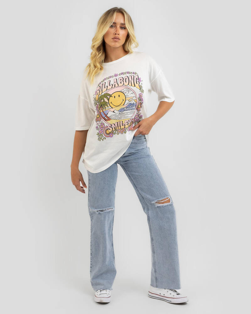 Billabong Smiley True Boy T-Shirt for Womens
