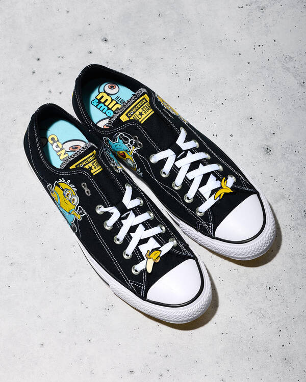 Converse Chuck Taylor All Star Minions Lo-Cut Shoes for Mens