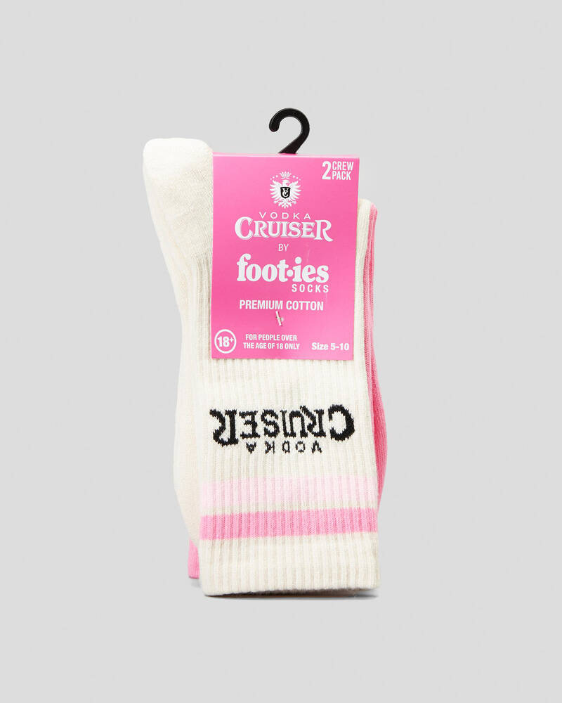 FOOT-IES Vodka Cruiser Guava Socks 2 Pack for Unisex