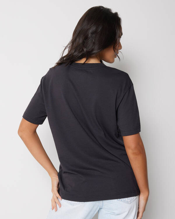 Fox Scripted Photo Short Sleeve T-Shirt for Womens