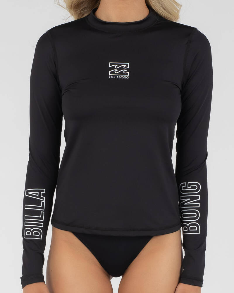 Billabong Sol Searcher Long Sleeve Rash Vest for Womens