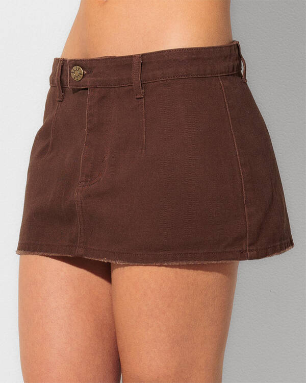 DESU Solene Denim Skort for Womens