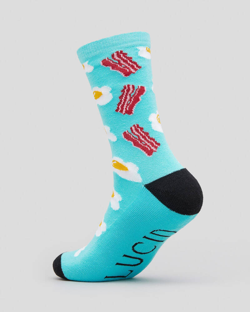 Lucid Breakfast Socks for Mens