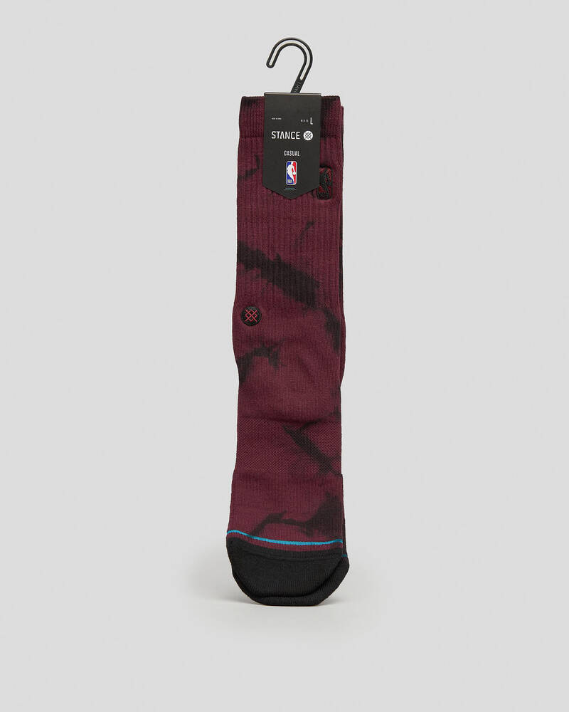 Stance NBA Logoman Dye Socks for Mens