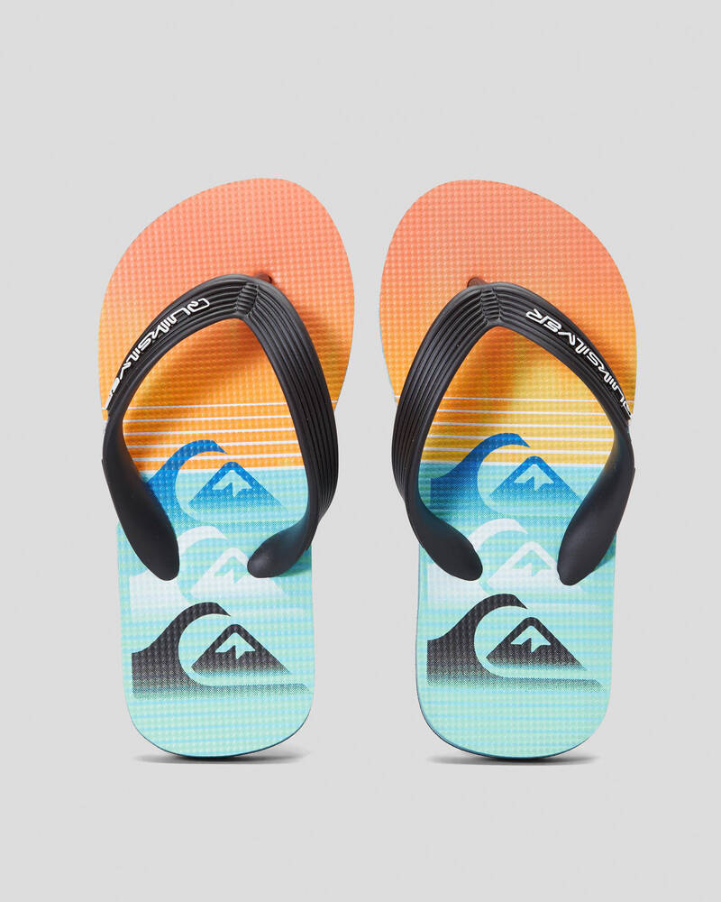 Quiksilver Toddlers' Molokai Art SP KD Thongs for Mens
