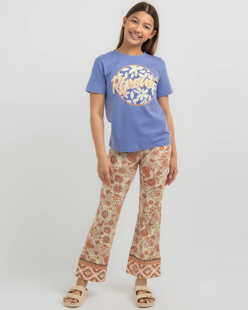 Rip Curl Girls' LA Quinta Tropics T-Shirt for Womens