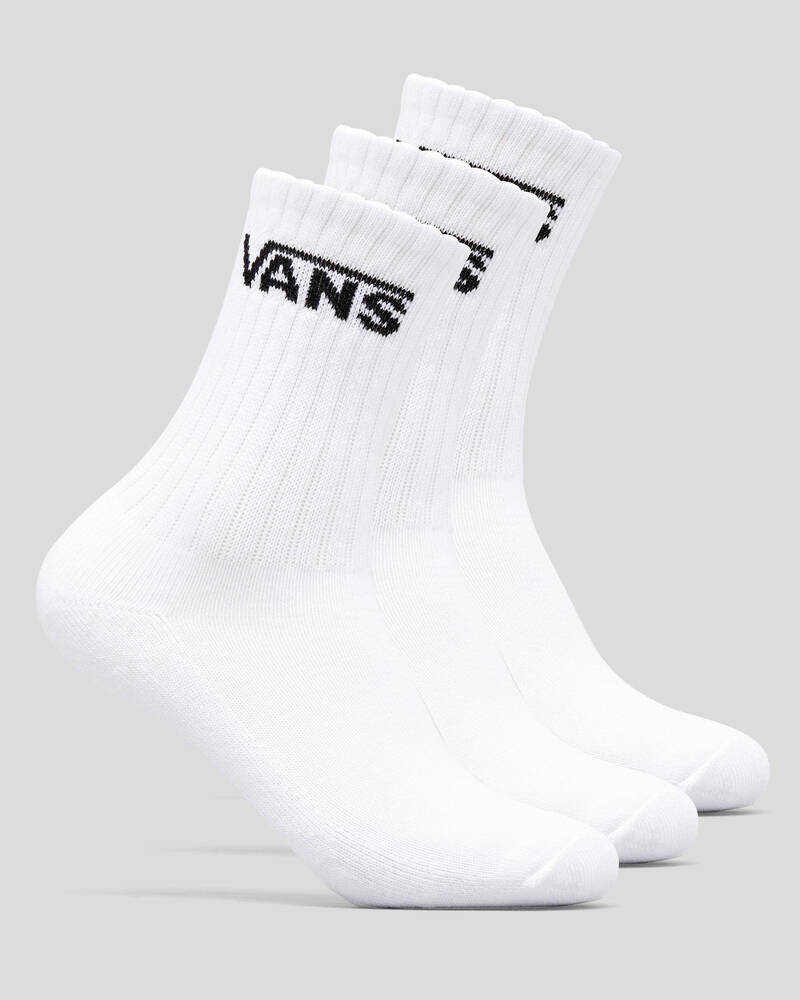 Vans Youth Classic Crew Socks 3 Pack for Mens