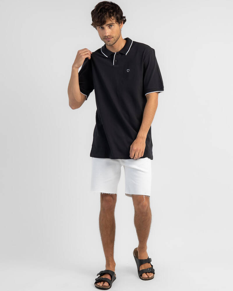 Brixton Proper Polo Knit T-Shirt for Mens