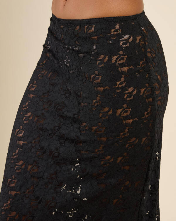 Mooloola Meli French Lace Maxi Skirt for Womens