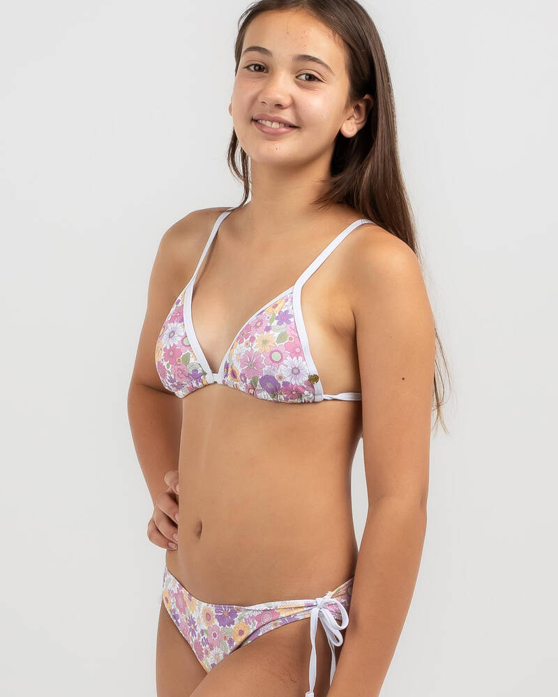 Kaiami Girls' Eloise Triangle Bikini Set for Womens