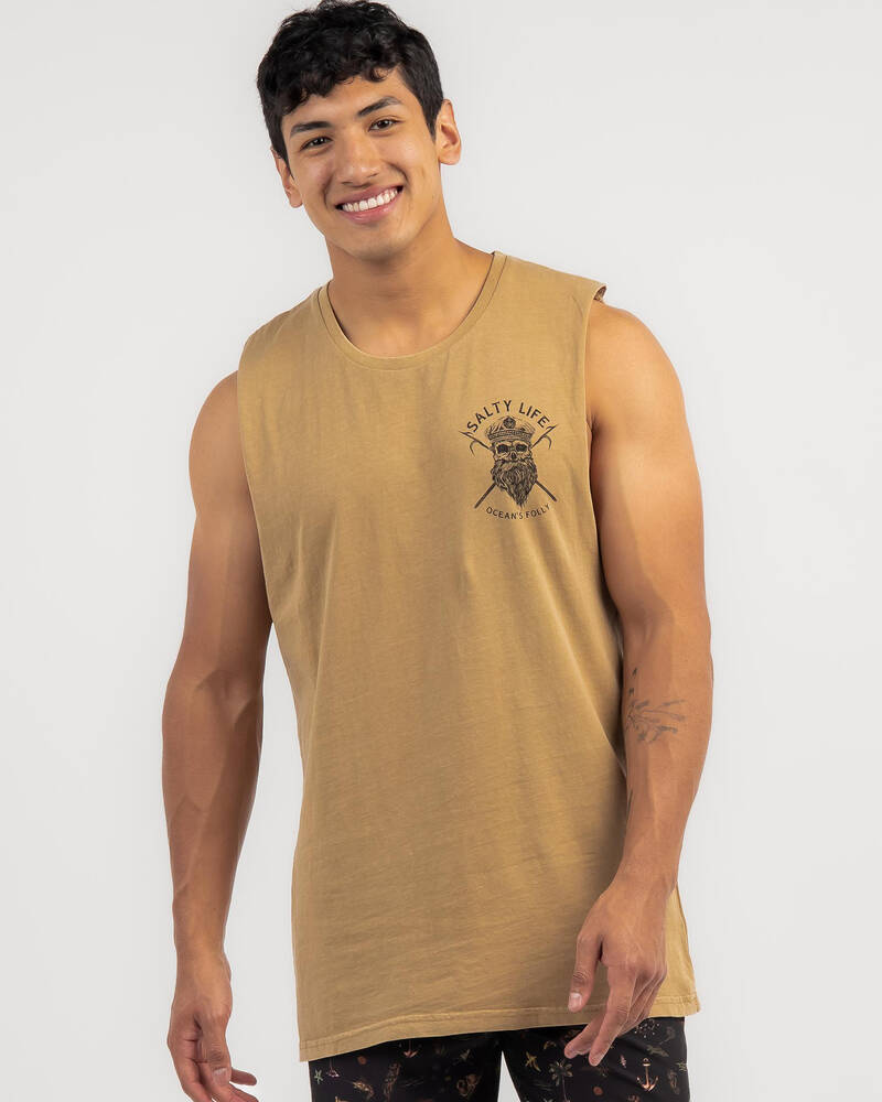 Salty Life Marauder Muscle Tank for Mens