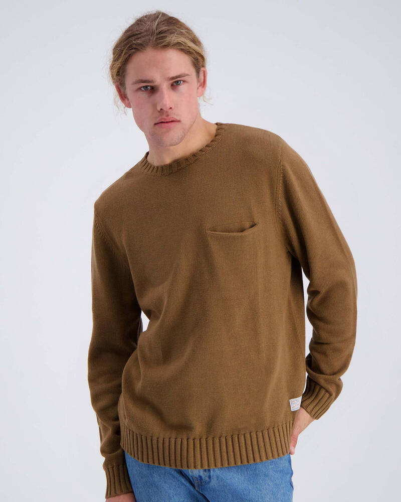 Rhythm Pocket Knit Sweatshirt for Mens