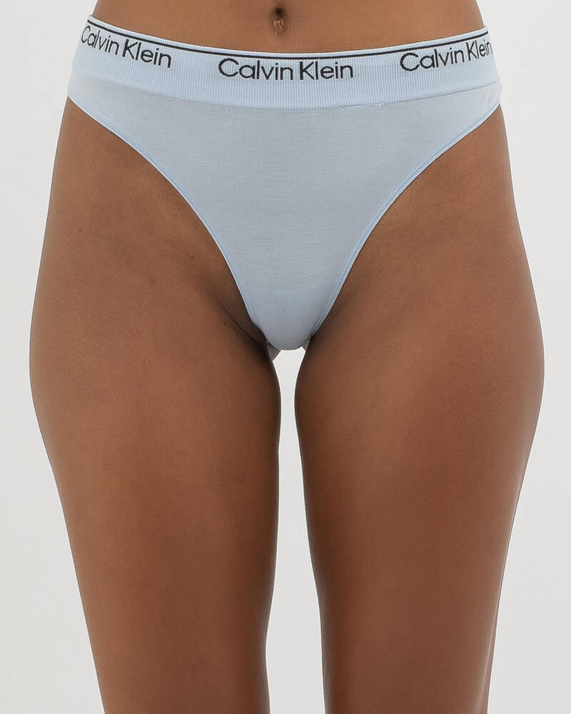Calvin Klein Modern Cotton Naturals Thong for Womens