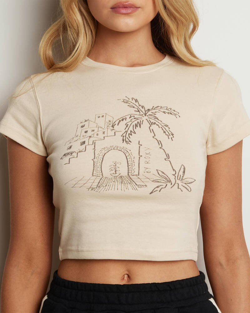 Roxy Roxy All Day Cropped T-shirt for Womens