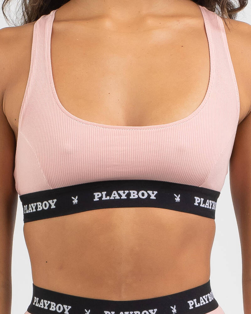 Playboy Heidi Logo Bralette for Womens