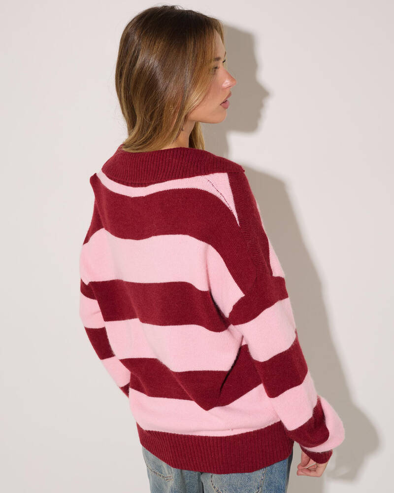 Pink Diamond Callie Knit Jumper for Womens