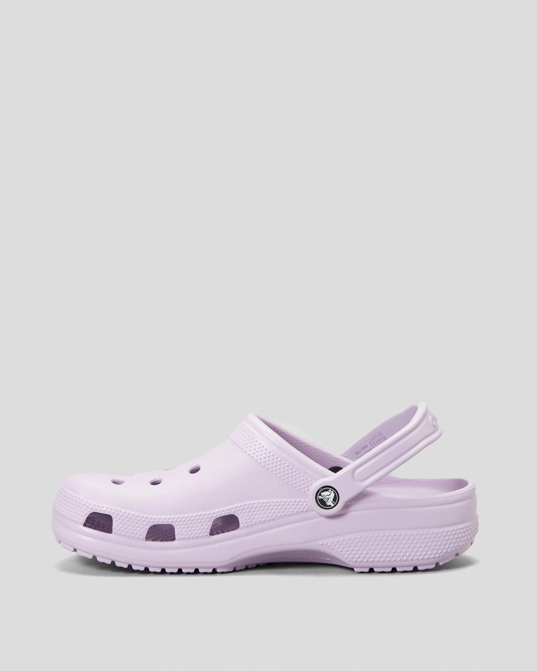 lavender crocs womens