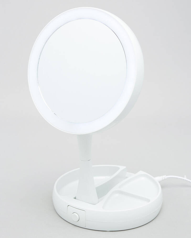 Mooloola Glama Light Fold Away Makeup Mirror for Womens