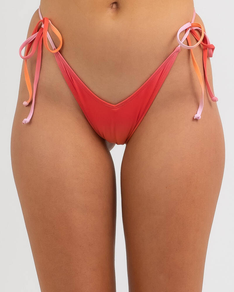 Topanga Ariana Ombre High Tie Bikini Bottom for Womens