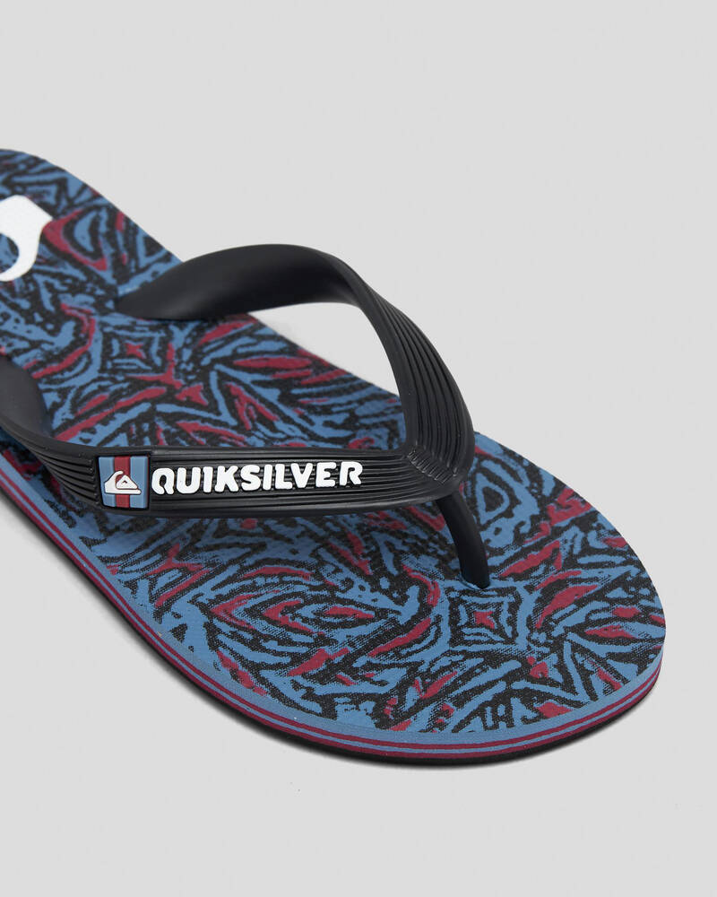 Quiksilver Boys' Molokai Art Youth Thongs for Mens
