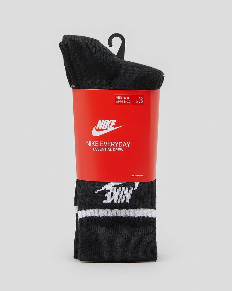 Nike Boys' Sportswear Everyday Essential Crew Socks for Mens