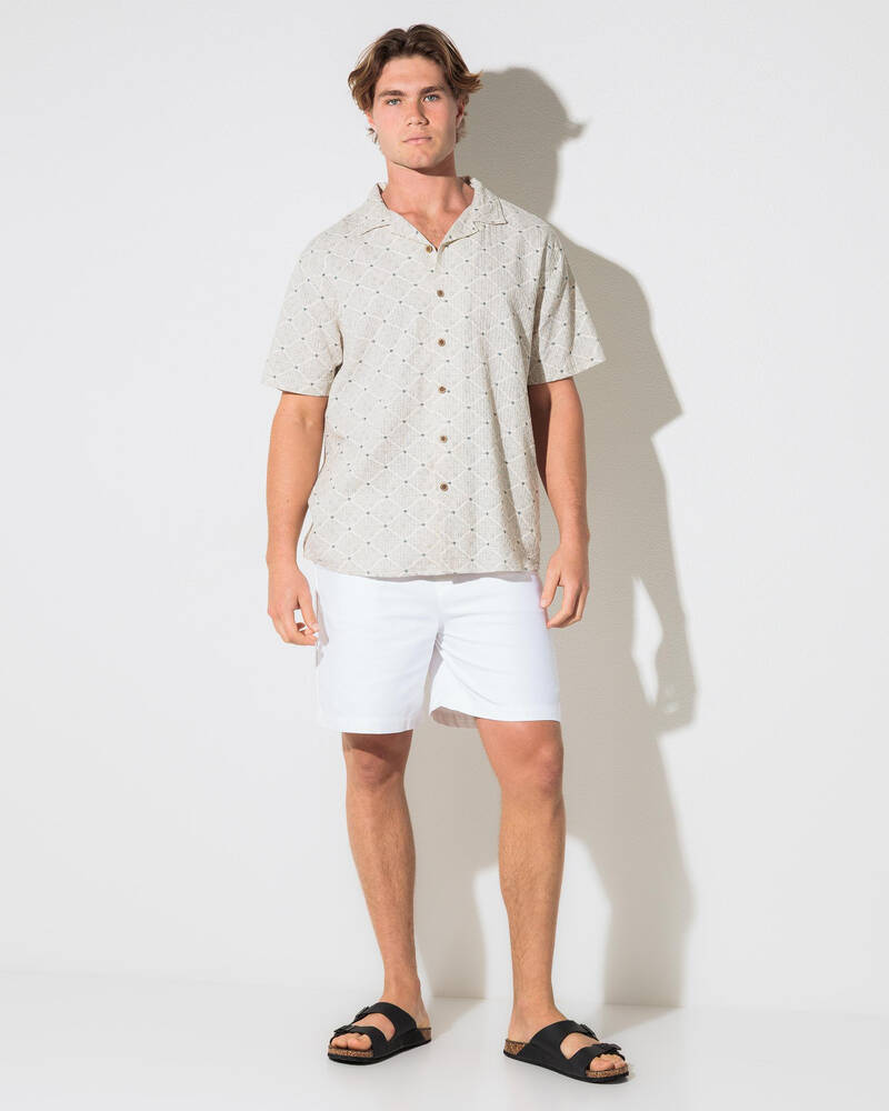 Lucid Comet Elastic Waist Shorts for Mens