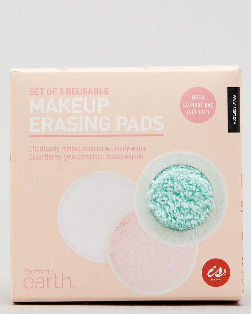 Mooloola Makeup Erasing Pads 3 Pack for Womens