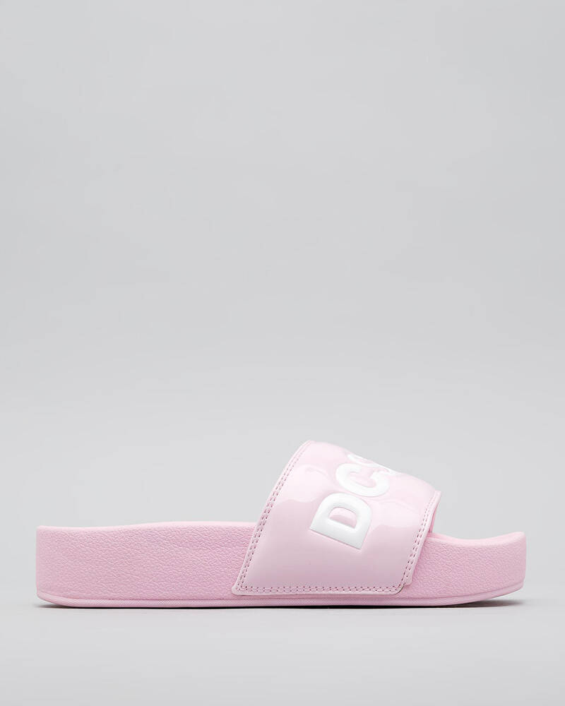 DC Shoes DC Platform Slide Sandals for Womens