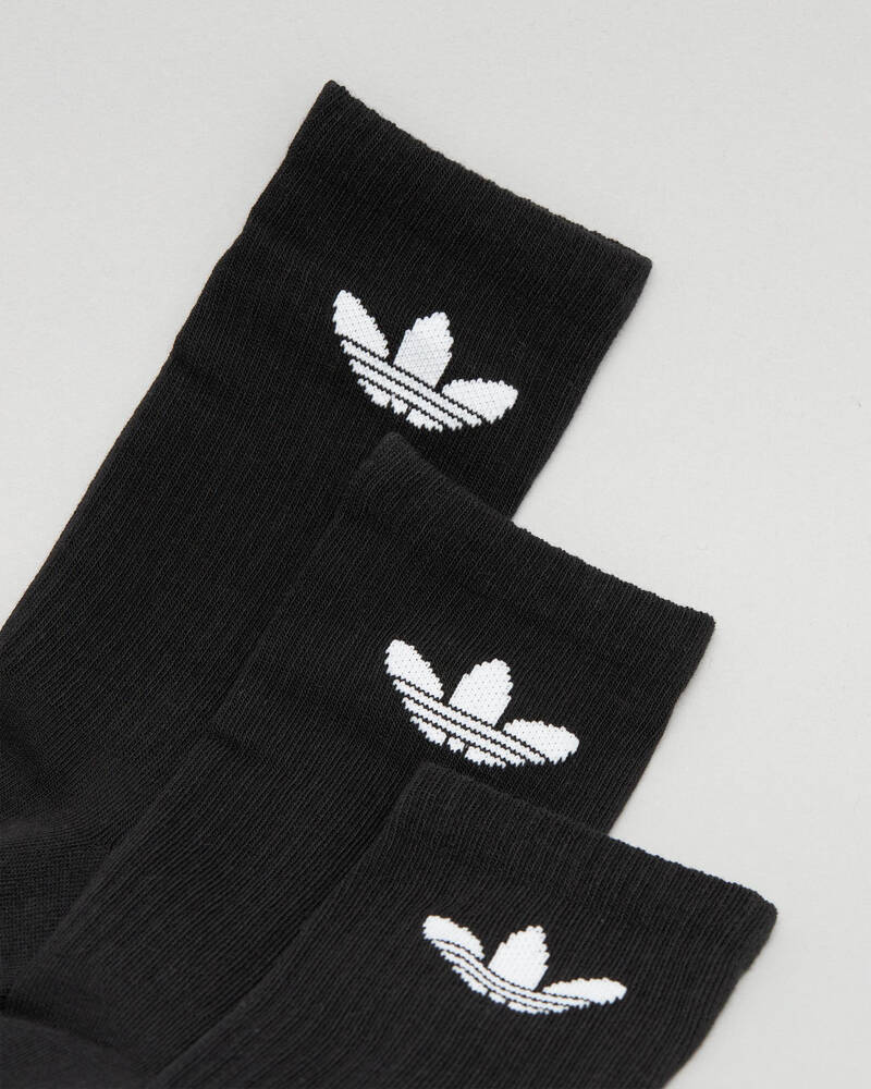 adidas Cushioned Trefoil Crew Socks 3 Pack for
